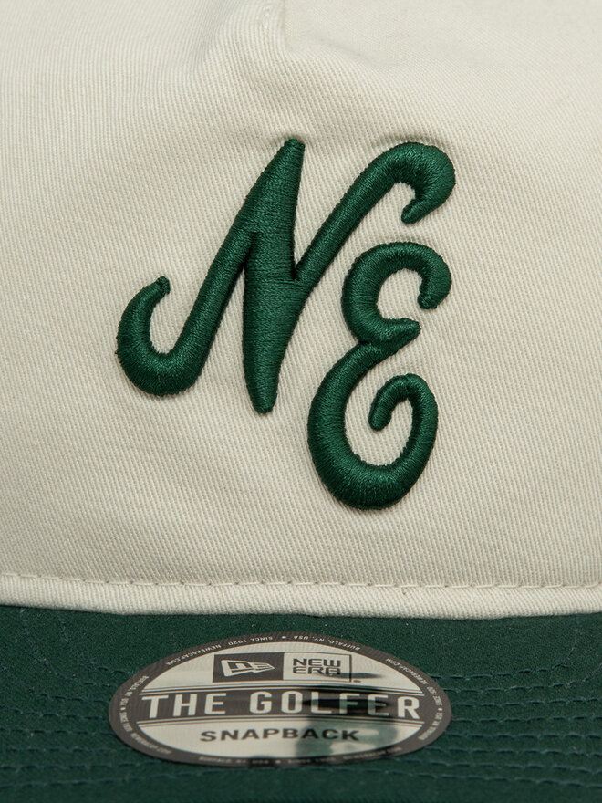 New Era Czapka z daszkiem New Era Precurved Unstructured Golfer 60595461 Beżowy