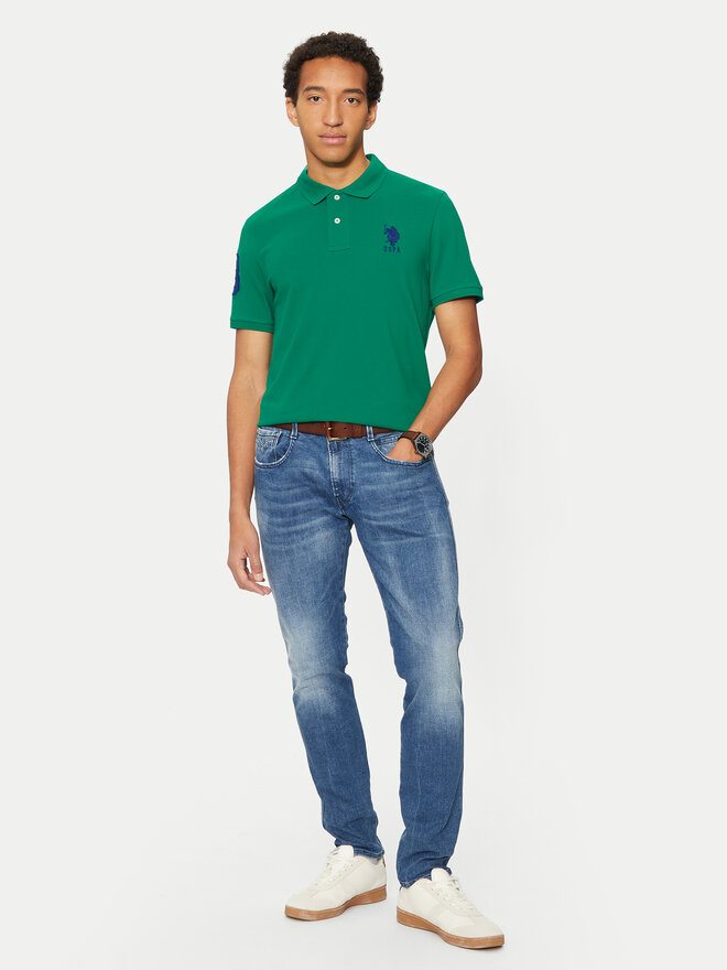 U.S. Polo Assn. U.S. Polo Assn. Poloshirt MUP3313 Grün Regular Fit