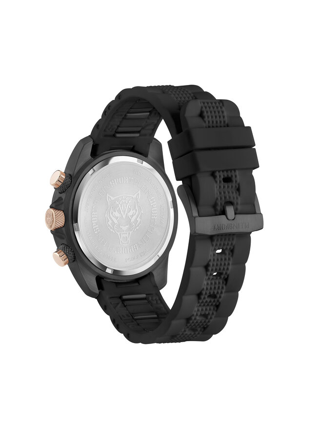 Plein Sport Часовник Plein Sport Hurricane PSDBA0323 Черен