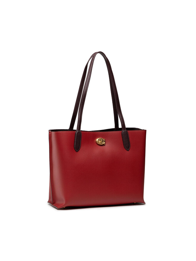 Borsa Zalando Coach Willow Tote Bag Coach Torebka Skórzana