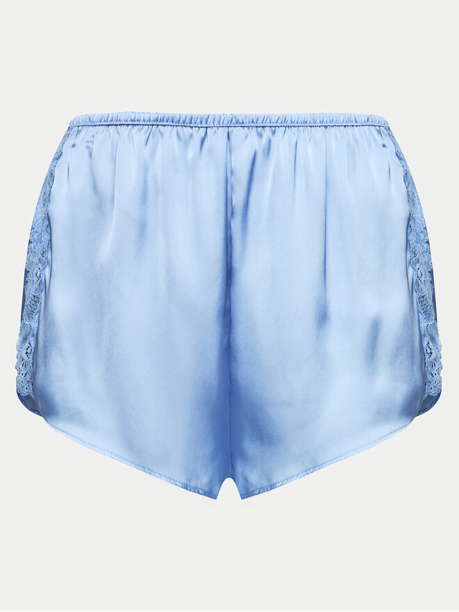 Hunkemöller Hunkemöller Pyjamashorts Satin 204994 Blau Regular Fit