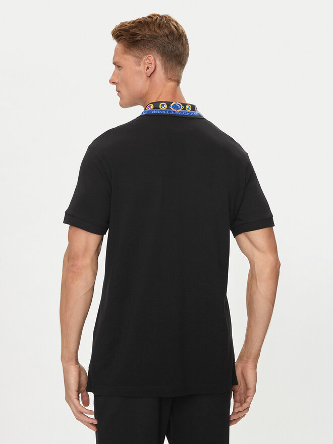 Versace Jeans Couture Versace Jeans Couture Polo 76GAGT11 Μαύρο Regular Fit