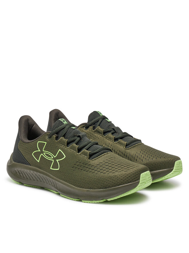 Under Armour Παπούτσια για Τρέξιμο Under Armour Ua Charged Pursuit 3 Bl 3026518-301 Χακί