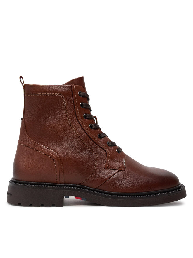 Polacchine Tommy Hilfiger FM0FM05183 Marrone escarpe