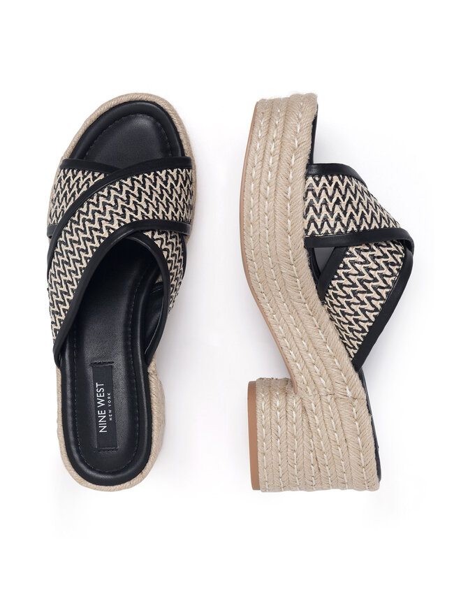 Nine West Espadrile Nine West WYL2734-1 Negru