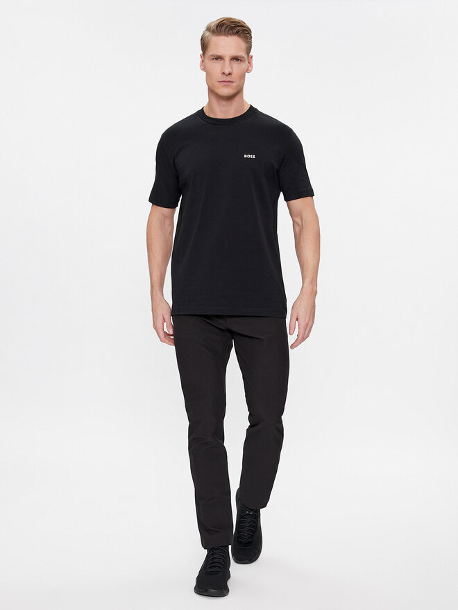 BOSS Boss Marškinėliai 50506373 Juoda Regular Fit