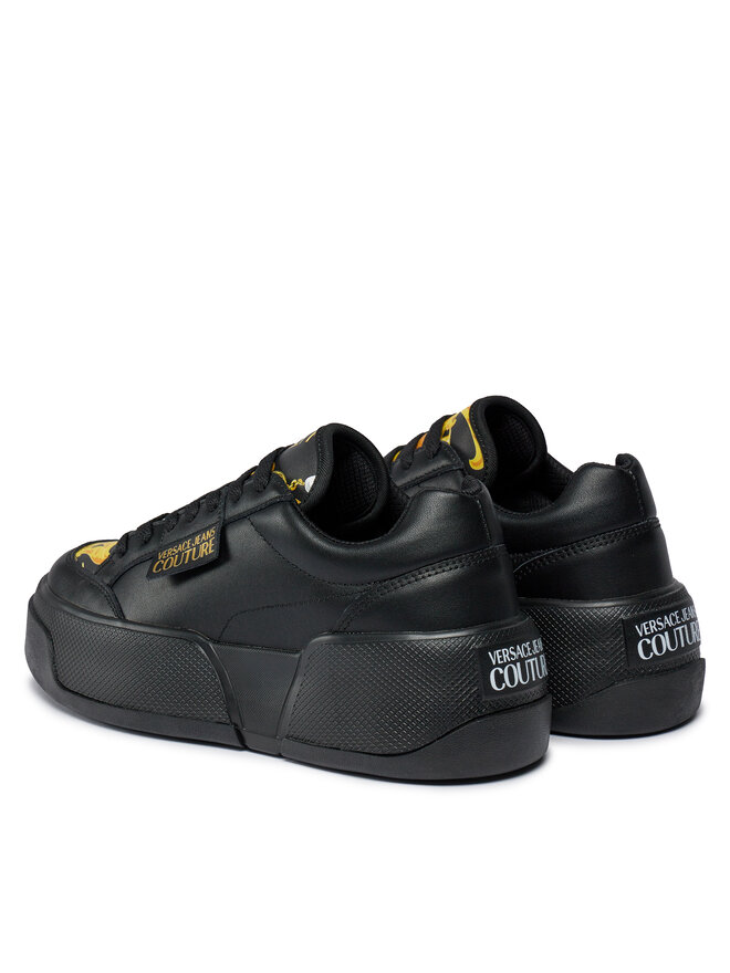 Versace Jeans Couture Снікерcи Versace Jeans Couture 75VA3ST2 Чорний