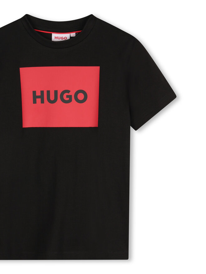 HUGO HUGO T-Shirt G00334 S Schwarz Regular Fit
