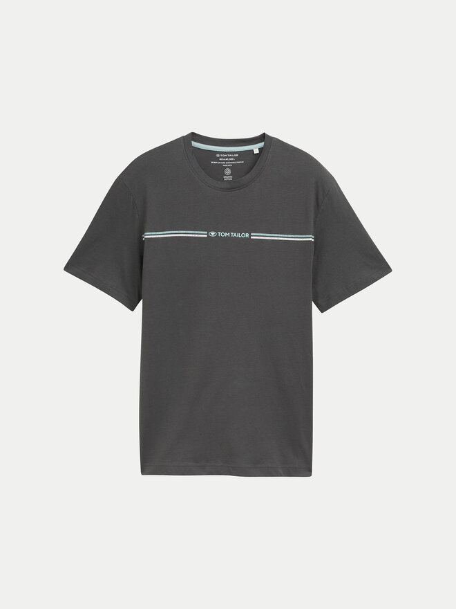 Tom Tailor Tom Tailor T-Shirt 1037803 Γκρι Regular Fit