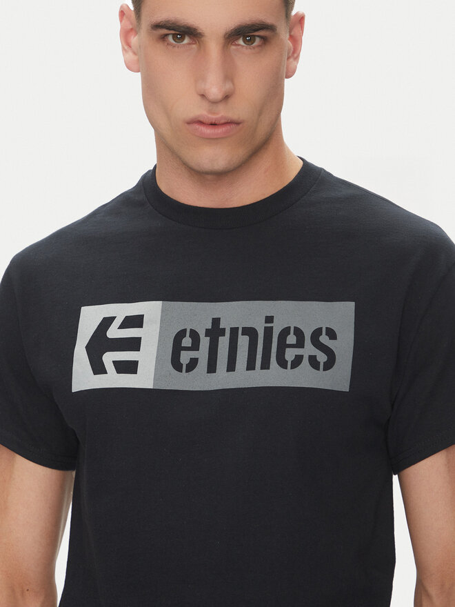 Etnies Etnies T-Shirt New Box 4130002282 Μαύρο Regular Fit