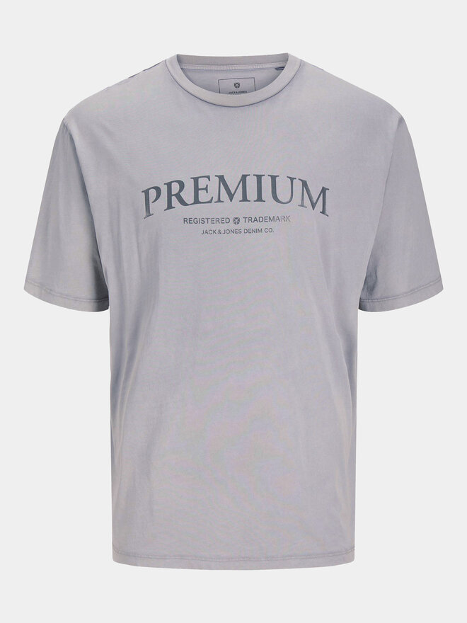 Jack&Jones Jack&Jones Marškinėliai Jprbluwinston 12255611 Pilka Regular Fit