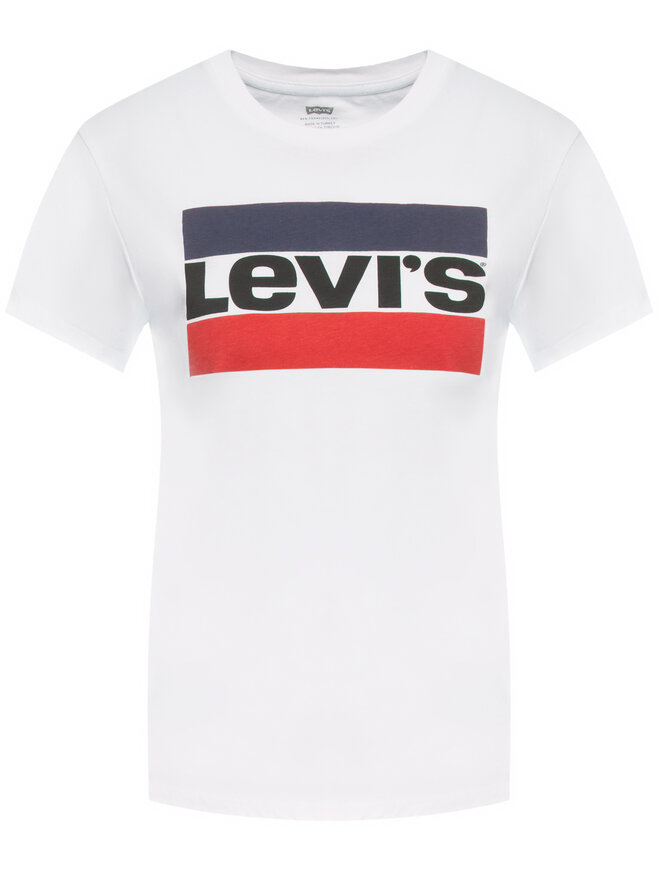 Levi's® Levi's® Póló The Perfect Graphic Tee 17369-0297 Fehér Regular Fit