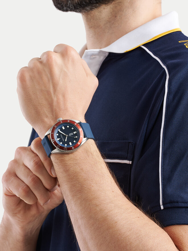 Nautica Ρολόι Nautica Finn World NAPFWF404 Μπλε