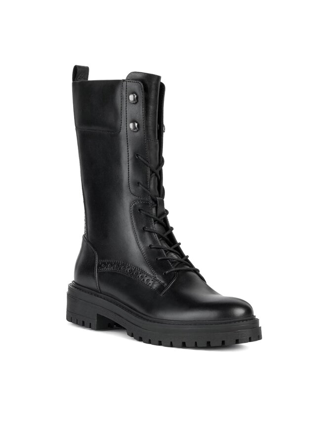 Geox Botine Geox D Iridea D36HRE 00043 C9999 Negru