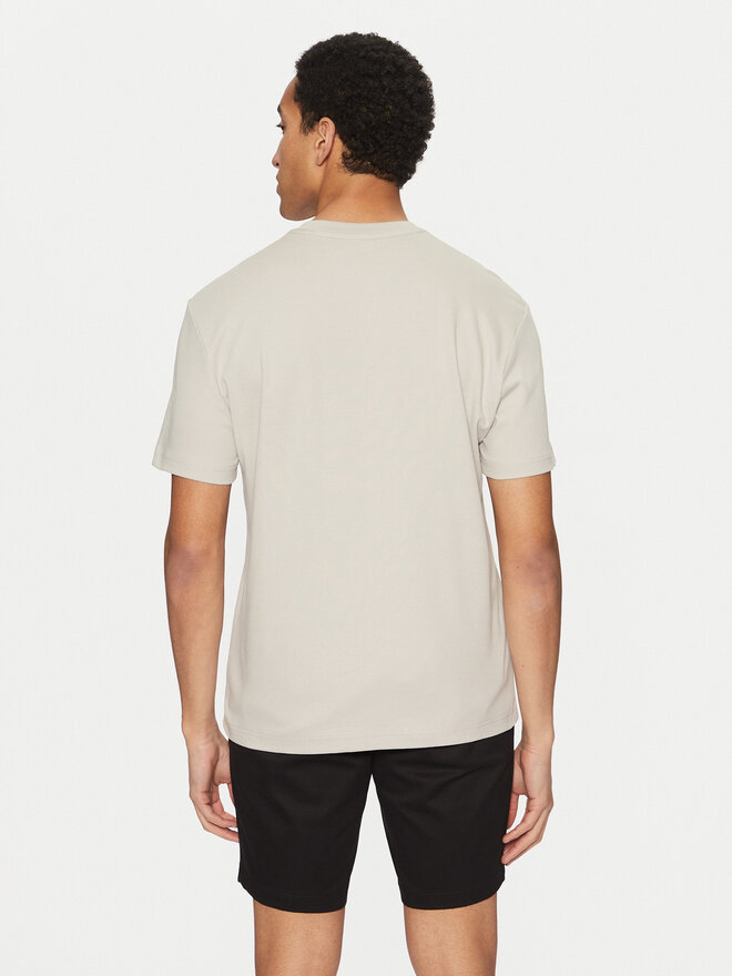 Calvin Klein Calvin Klein Camiseta Micro Logo K10K109894 Beis Regular Fit