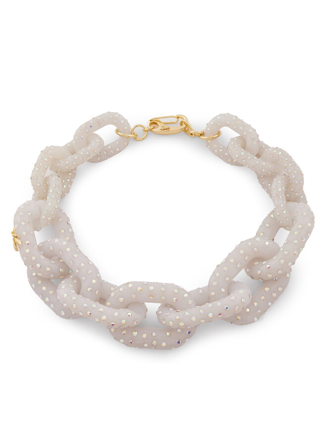 Elisabetta Franchi Κολιέ Elisabetta Franchi 2J2518/V037-S623 Λευκό