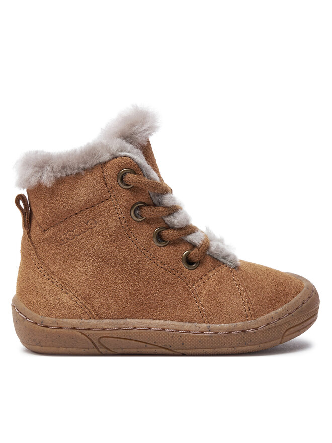 Froddo Gležnjarji Froddo Minni Suede Laces G2110140-2 M Rjava