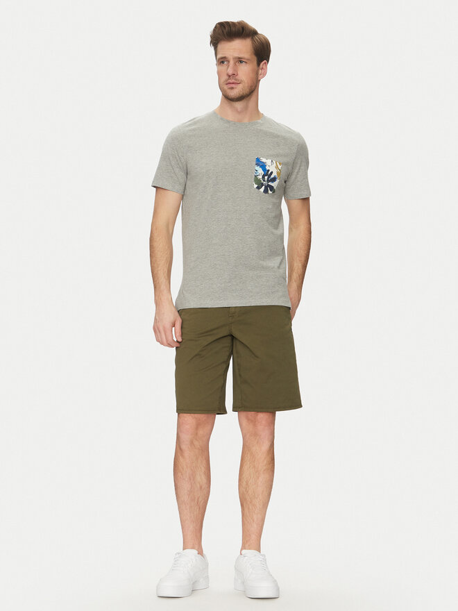 Blend Blend T-Shirt 20718297 Γκρι Regular Fit