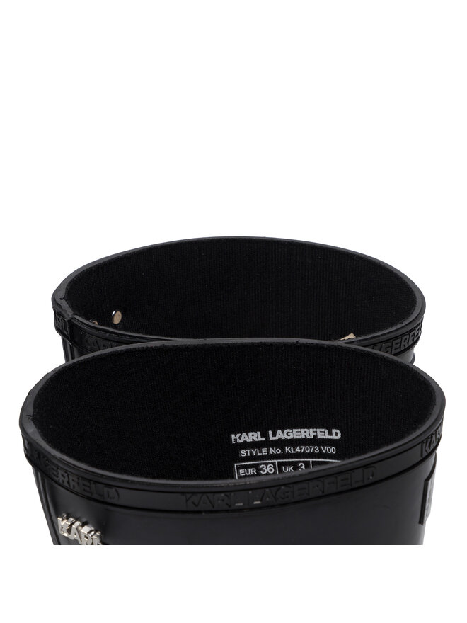 KARL LAGERFELD Gummistiefel KARL LAGERFELD KL47073 Schwarz