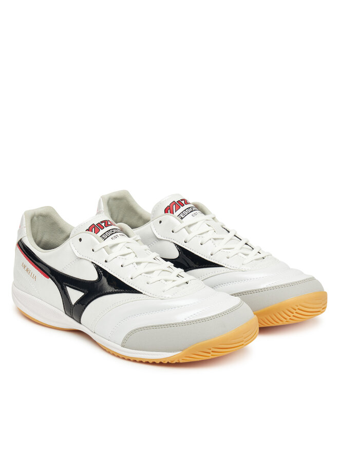 Mizuno Zapatos de fútbol Mizuno Morelia Sala Pro In Q1GA2513 Blanco