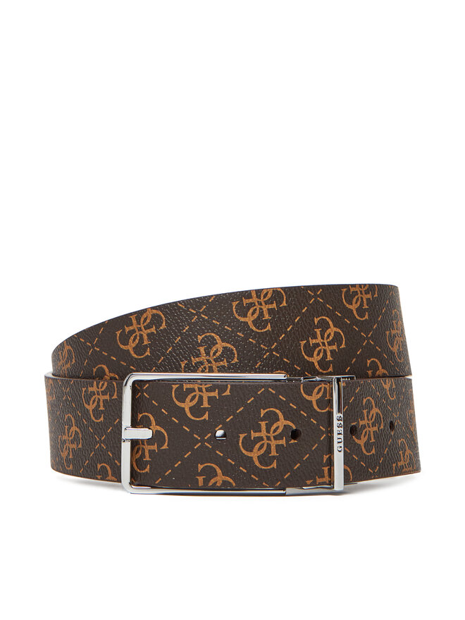 Guess Чоловічий ремінь Guess BMAGLO P5235 Коричневий