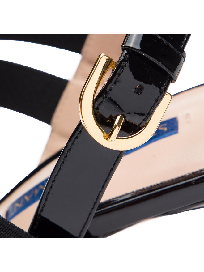 Sanda y Stuart Weitzman Adrienne ZL79316 Czarny eobuwie .pl