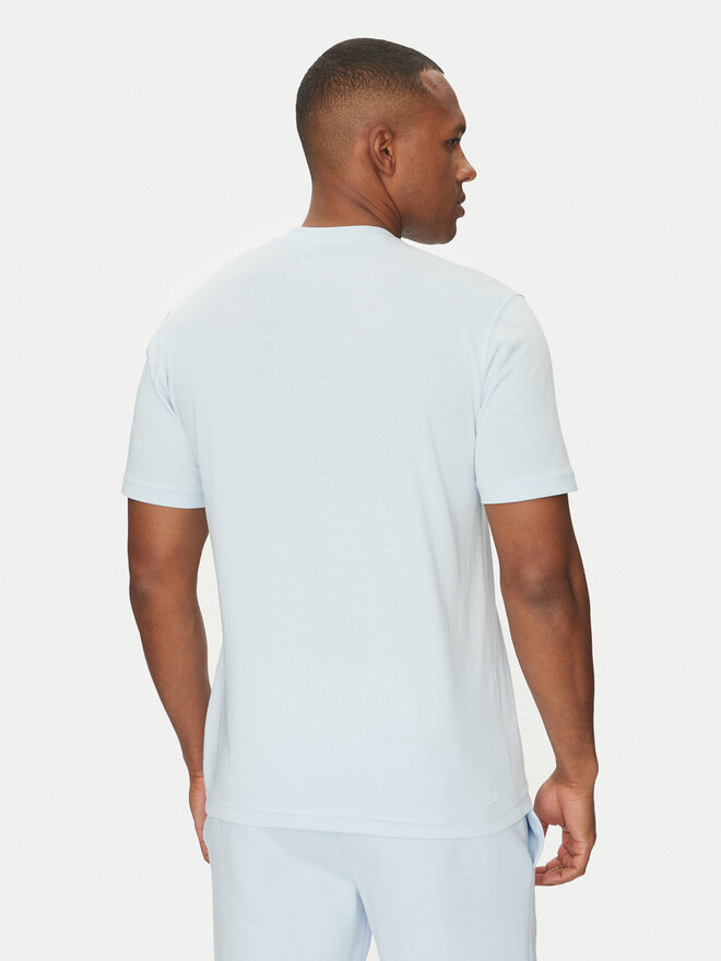 Lacoste Lacoste Marškinėliai TH7618 Žydra Regular Fit