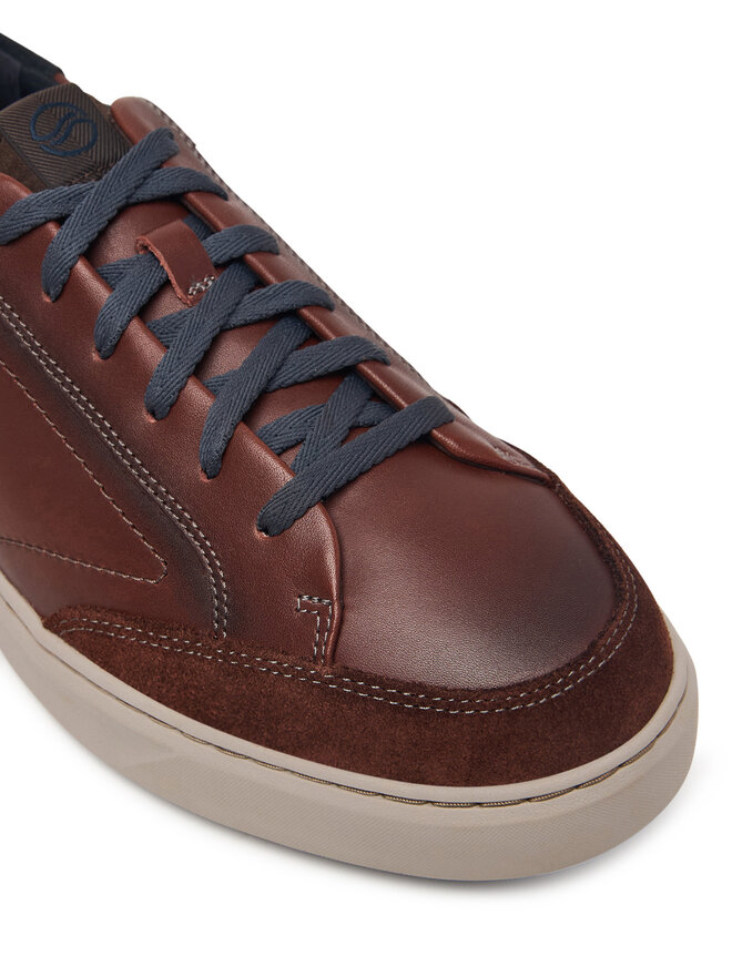 Clarks Sneakers Clarks Code C Tie 26328042 Dunkelbraun