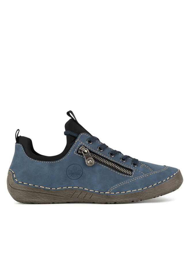 Rieker Polobotky Rieker 52573-14 Modrá