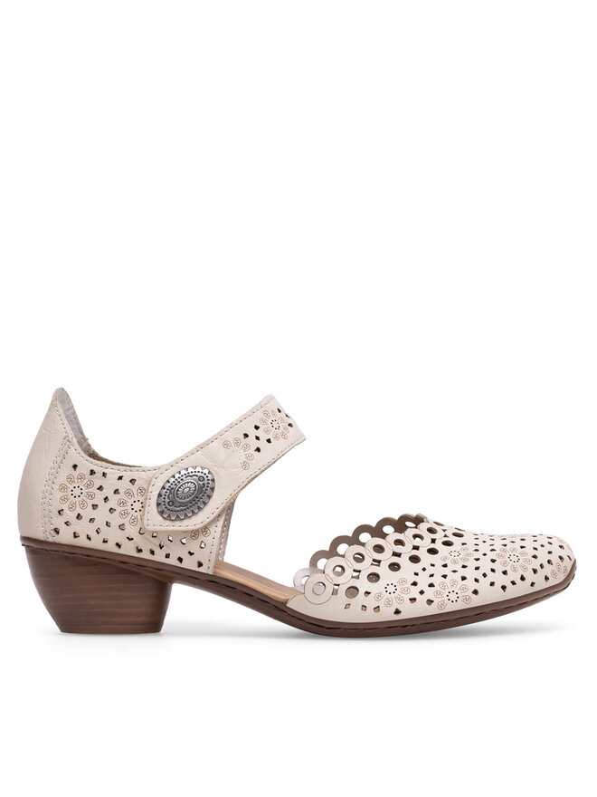 Rieker Halbschuhe Rieker 43753-60 Beige