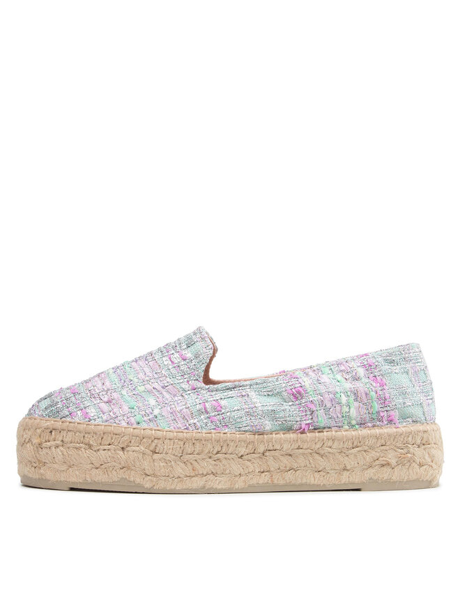 Manebi Espadryle Manebi Slippers D T 1.6 D0 Srebrny