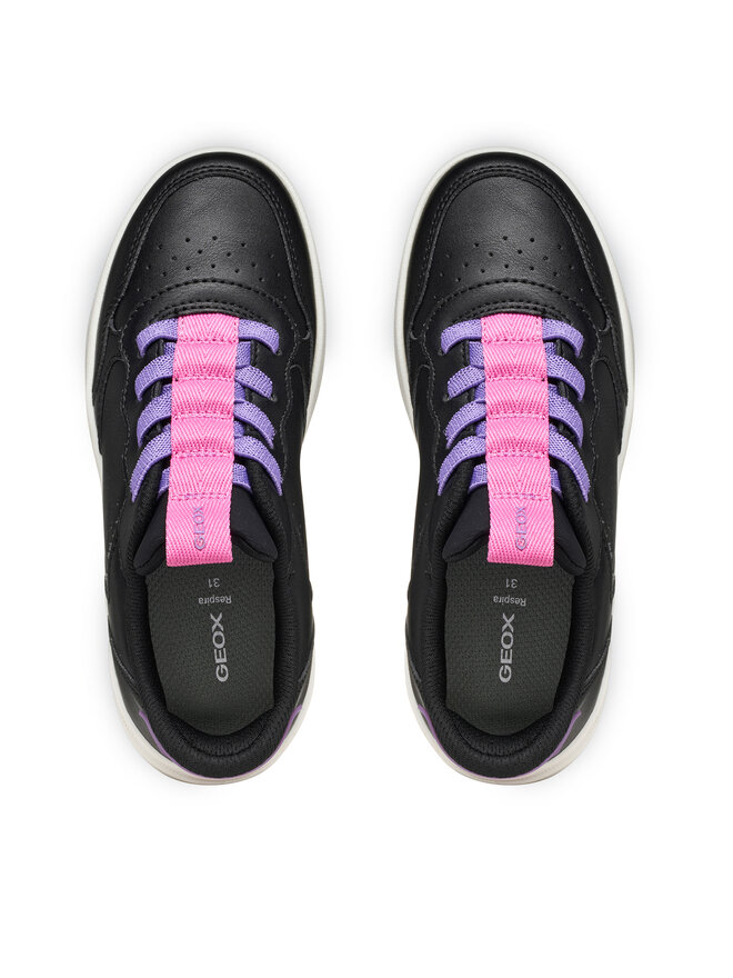 Geox Sneakersy Geox J Washiba Fast In Gi J56NSA 05415 C0922 S Černá
