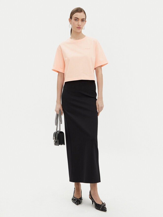 PINKO PINKO T-Shirt 104882 A2HN Κοραλλί Regular Fit