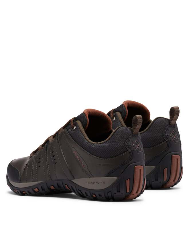 Columbia Pārgājienu apavi Columbia Woodburn II Waterproof 1553001 Brūns