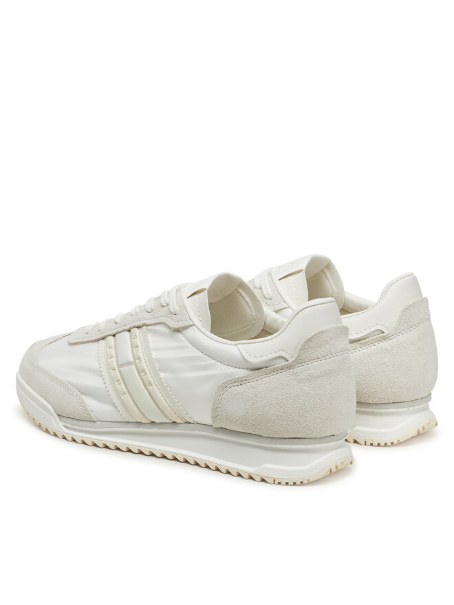Tommy Jeans Snīkeri Tommy Jeans Tjm Retro Runner Cleated EM0EM01527 Balts