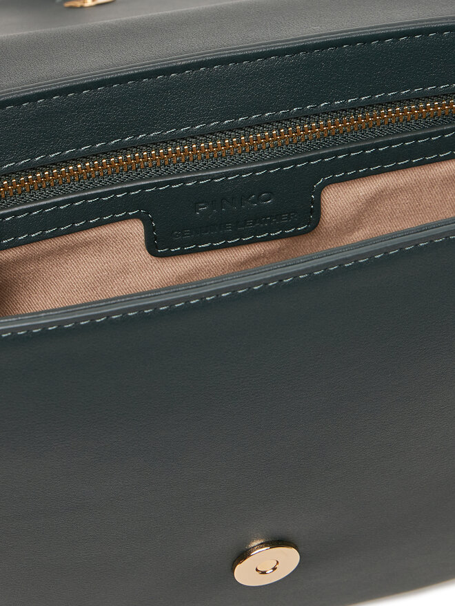 PINKO Τσάντα PINKO Saddle Classic PE 25 PLTT 103830 A270 Πράσινο