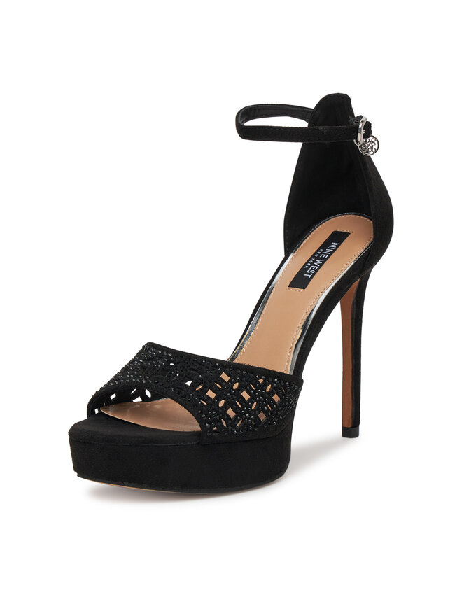 Nine West Σανδάλια Nine West TS6218-01 Μαύρο