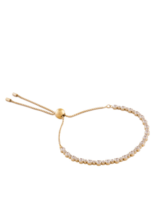Swarovski Браслет Swarovski Tennis Matrix 5730709 Золотий