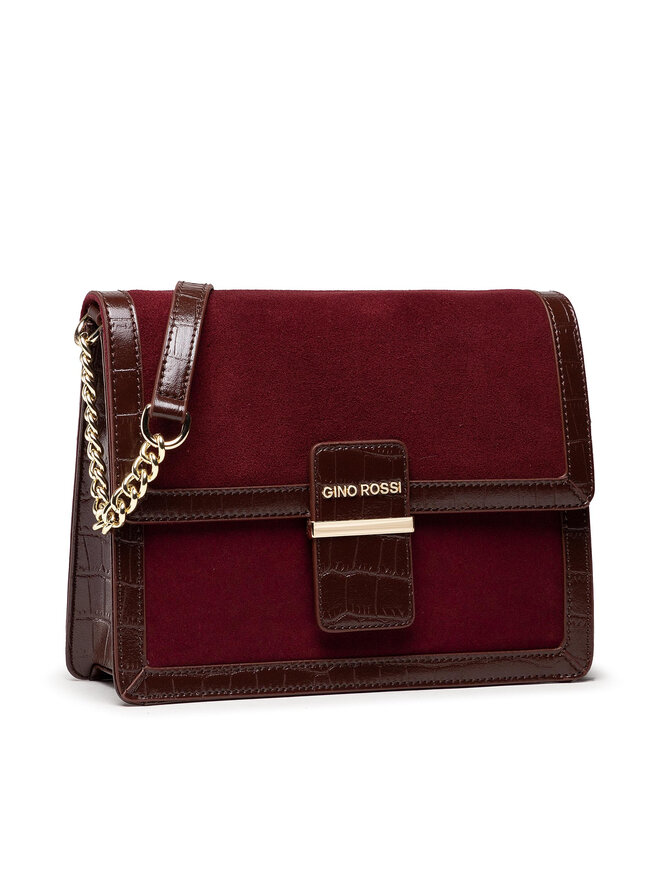 GINO ROSSI Handtasche Gino Rossi CS6036 Dunkelrot
