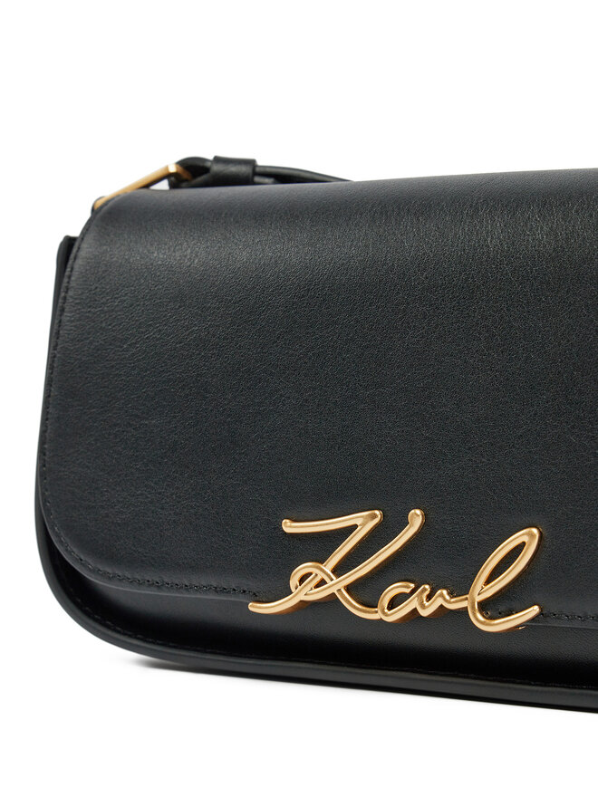 KARL LAGERFELD Kabelka KARL LAGERFELD A1W30039 Černá