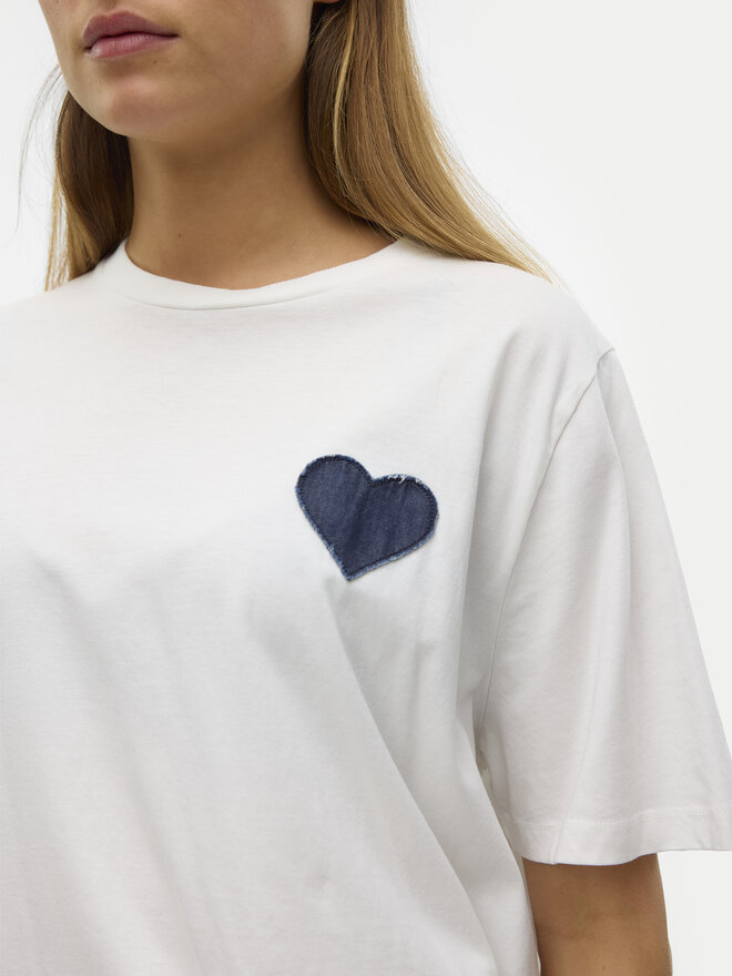 Vero Moda Vero Moda T-Shirt Halle 10321318 Weiß Loose Fit