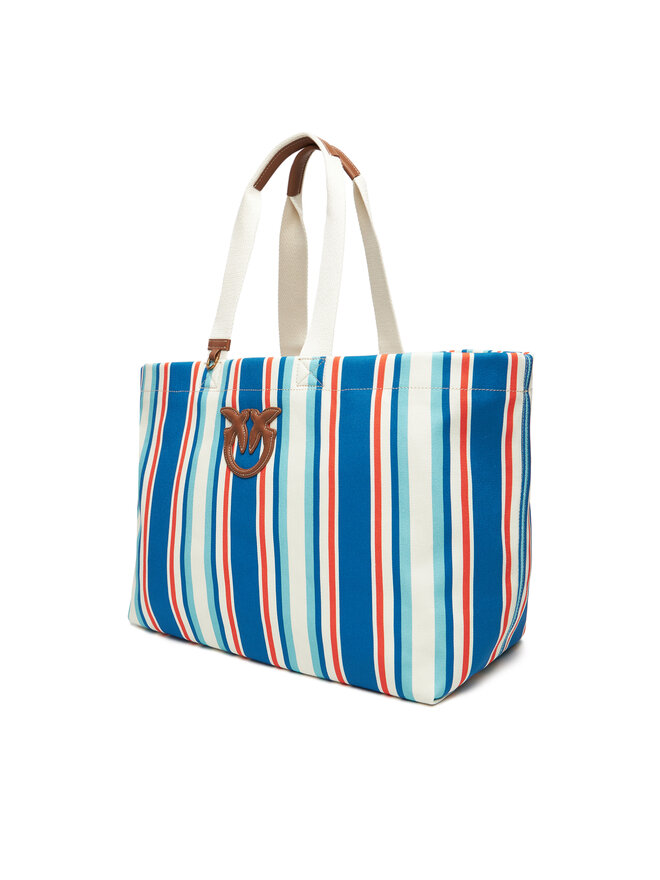 PINKO Torebka PINKO Shopping Bag Extra PE 25 PLTT 104754 A2G5 Niebieski