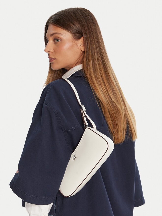 Calvin Klein Torebka Calvin Klein Ck Small Shoulder Bag LV04F3170G Biały