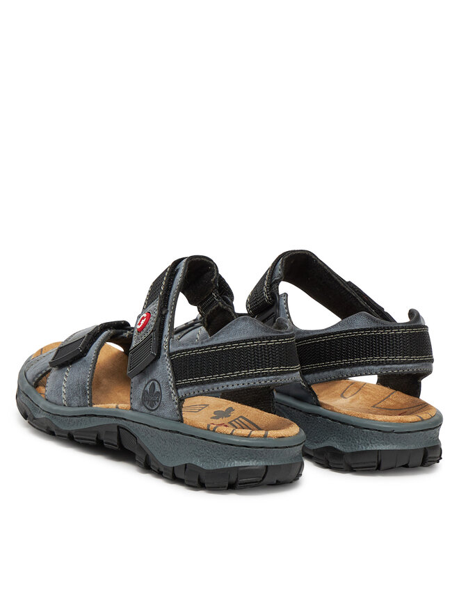 Rieker Sandały Rieker 68851-14 Niebieski