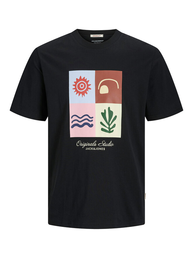 Jack&Jones Jack&Jones Camiseta Canggu 12277220 Negro Regular Fit