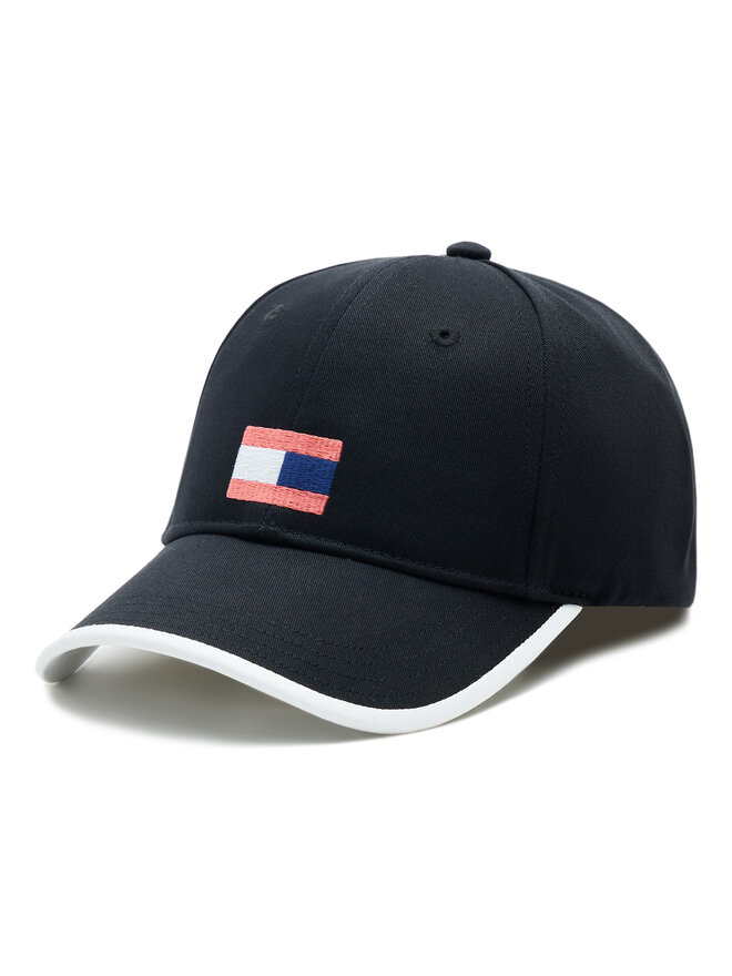 Tommy Hilfiger Gorra con visera Tommy Hilfiger Flag AU0AU01732 Negro