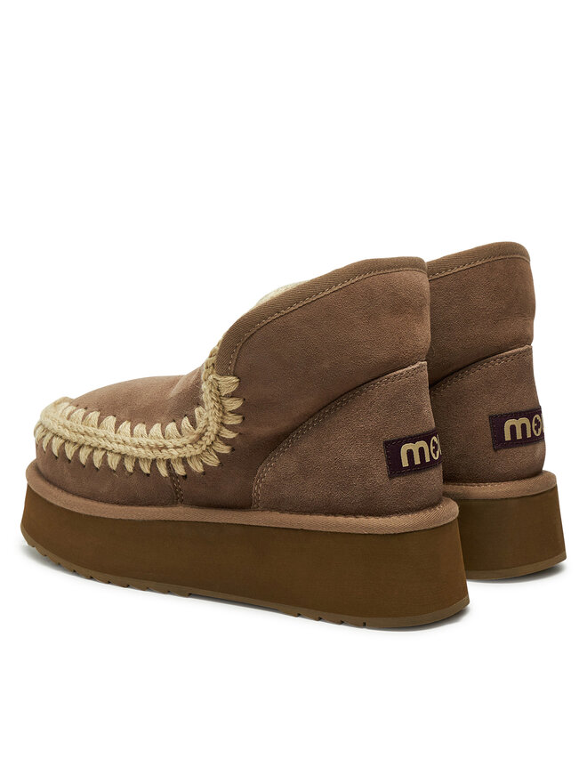 Mou Botas de nieve Mou Mini Eskimo Platform Boot FW681000A Marrón