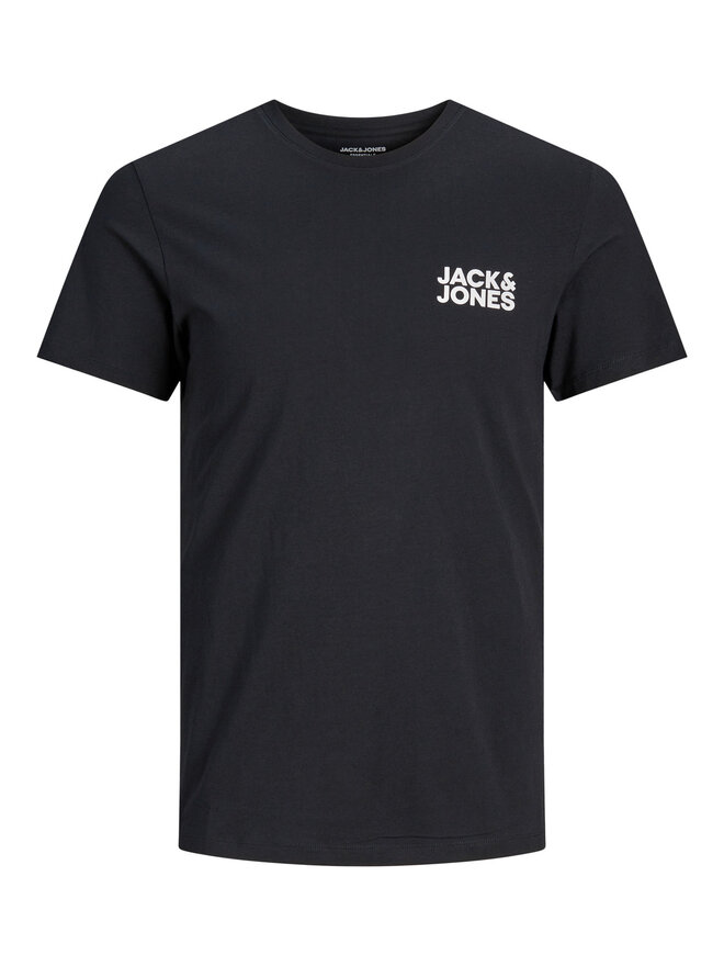 Jack&Jones Jack&Jones Marškinėliai Corp Logo 12151955 Juoda Slim Fit