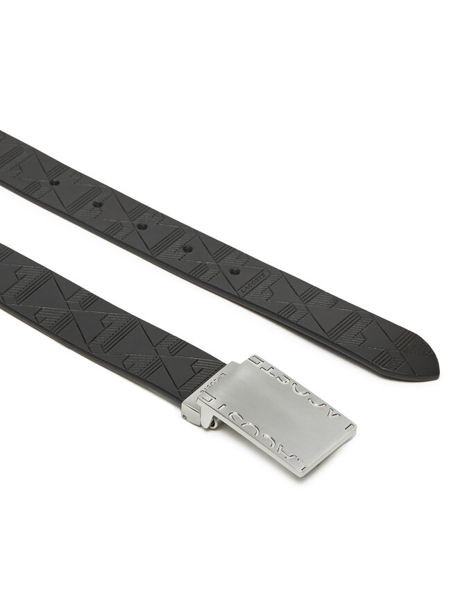 Lacoste Cintura da uomo Lacoste RC4081 Nero
