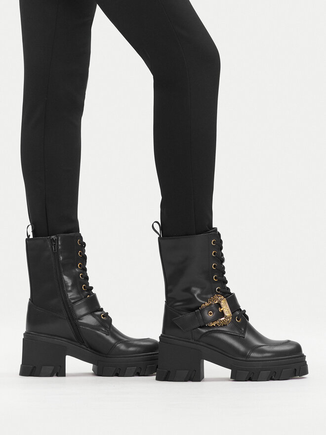 Versace Jeans Couture Schnürschuhe Versace Jeans Couture 79VA3S86 71570 899 Schwarz